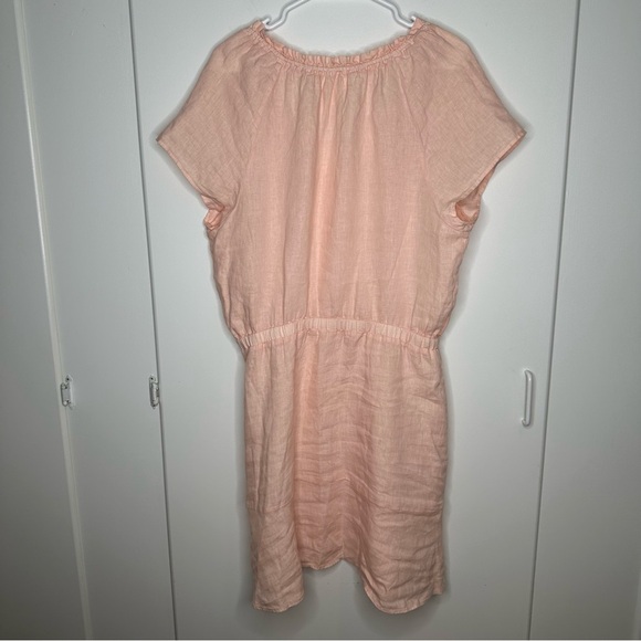 New Anthropology Cloth & Stone Linen Dress Womens Size Large - Picture 6 of 8